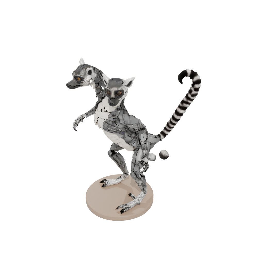 Jumbo Armored Flexi Lemur