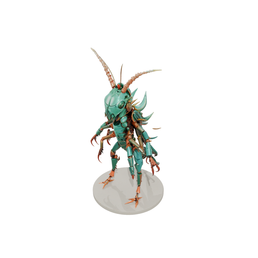 Jumbo Armored Flexi Mantis Shrimp