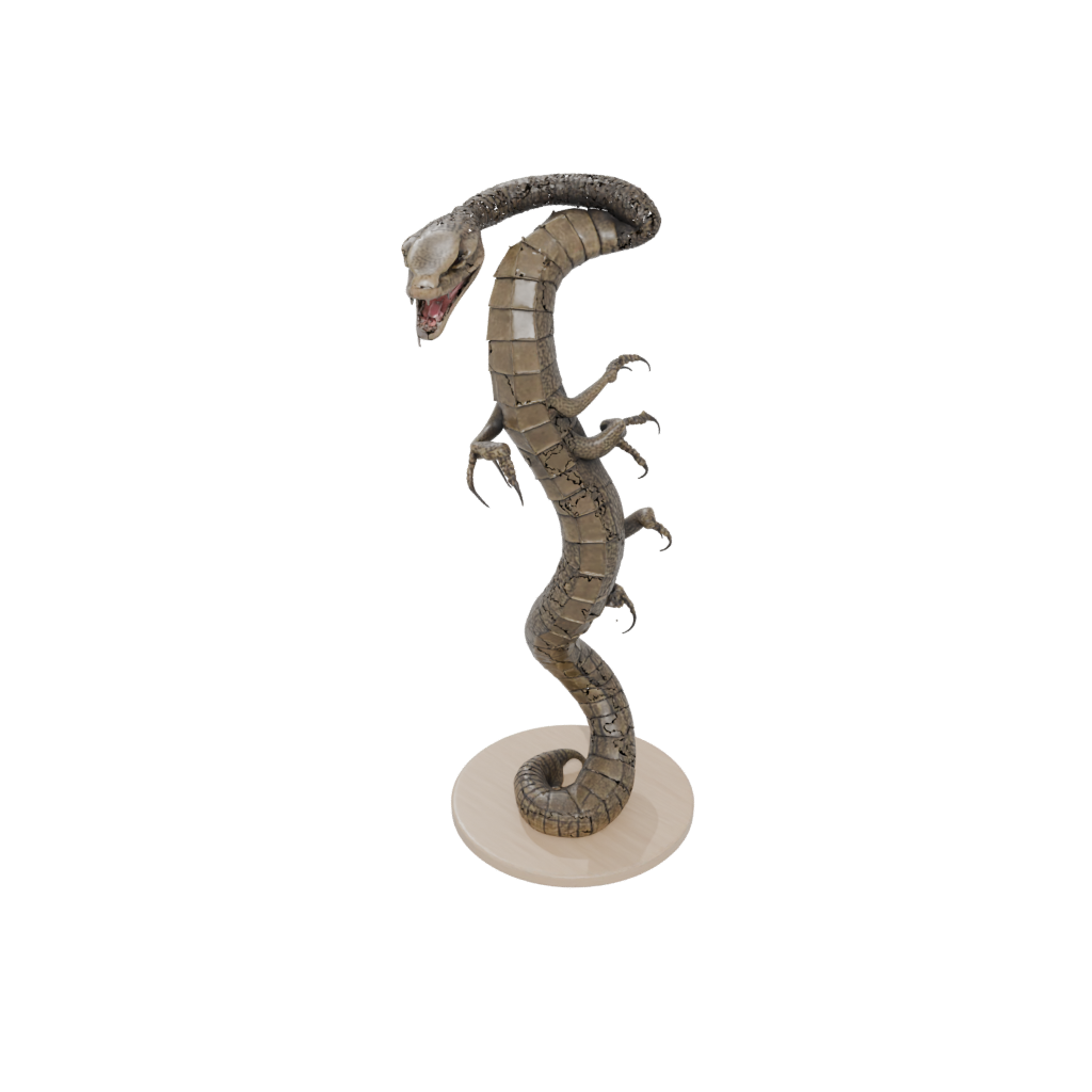 Jumbo Armored Flexi Rattlesnake