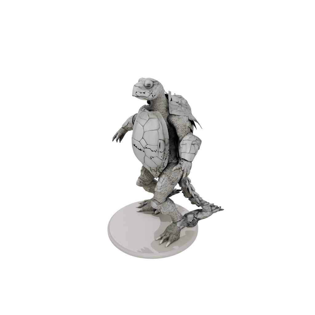 Jumbo Armored Flexi Sea Turtle