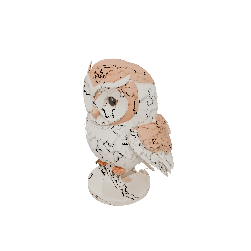 Jumbo Chibi Flexi Barn Owl