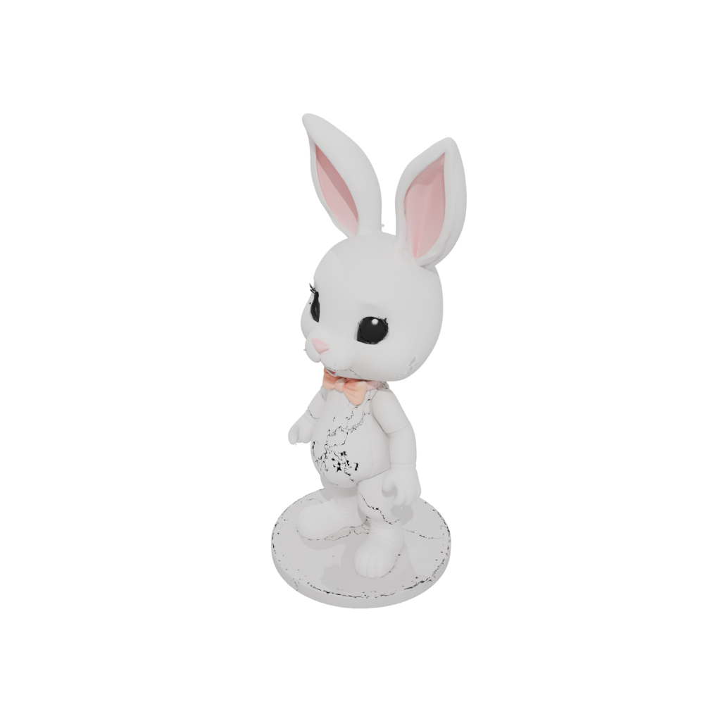 Jumbo Chibi Flexi Bunny Rabbit