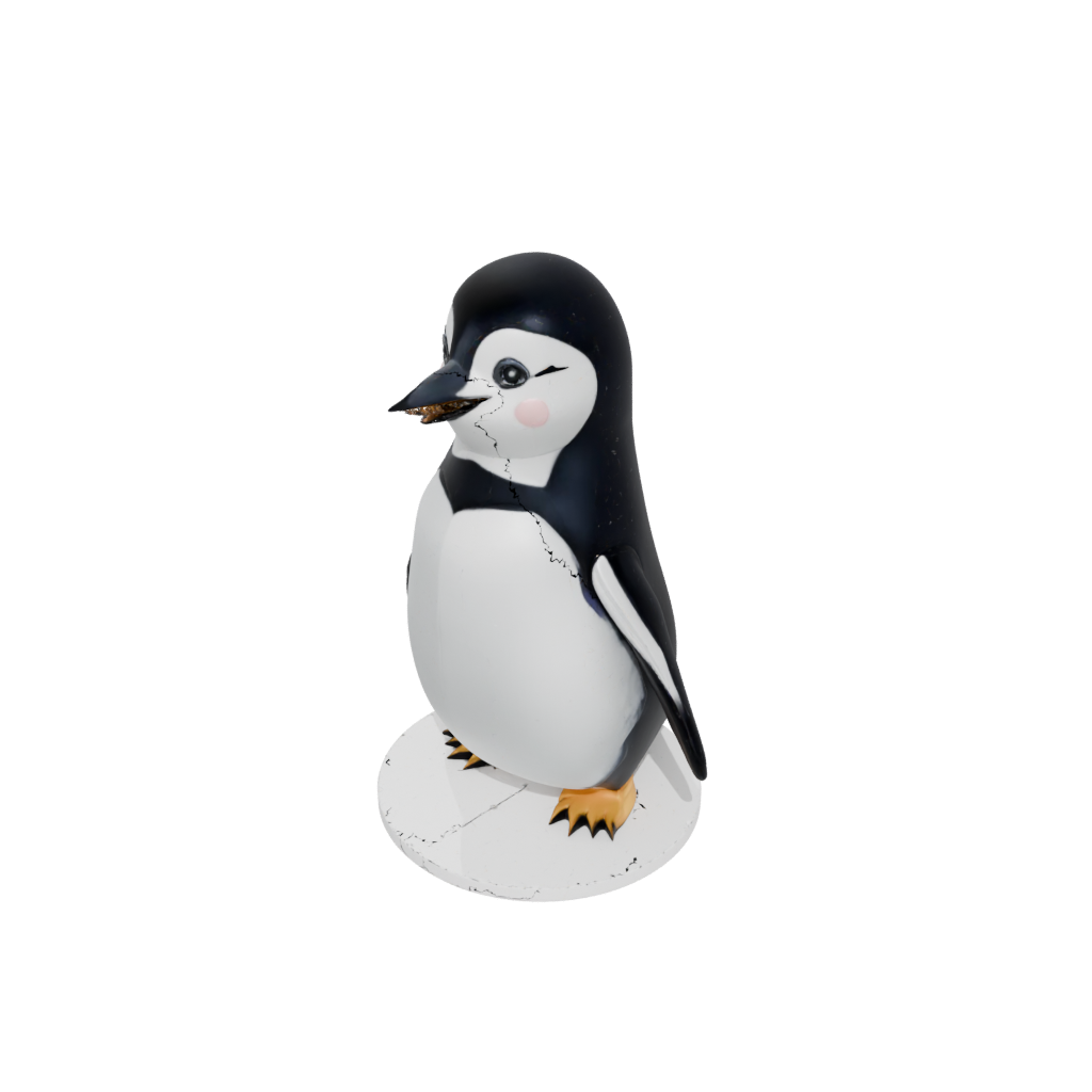 Jumbo Chibi Flexi Emperor Penguin
