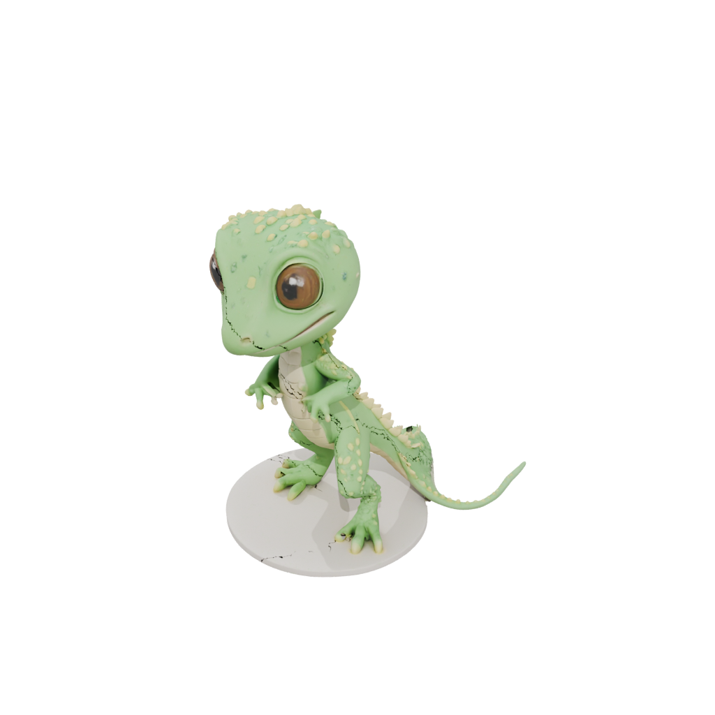 Jumbo Chibi Flexi Gecko