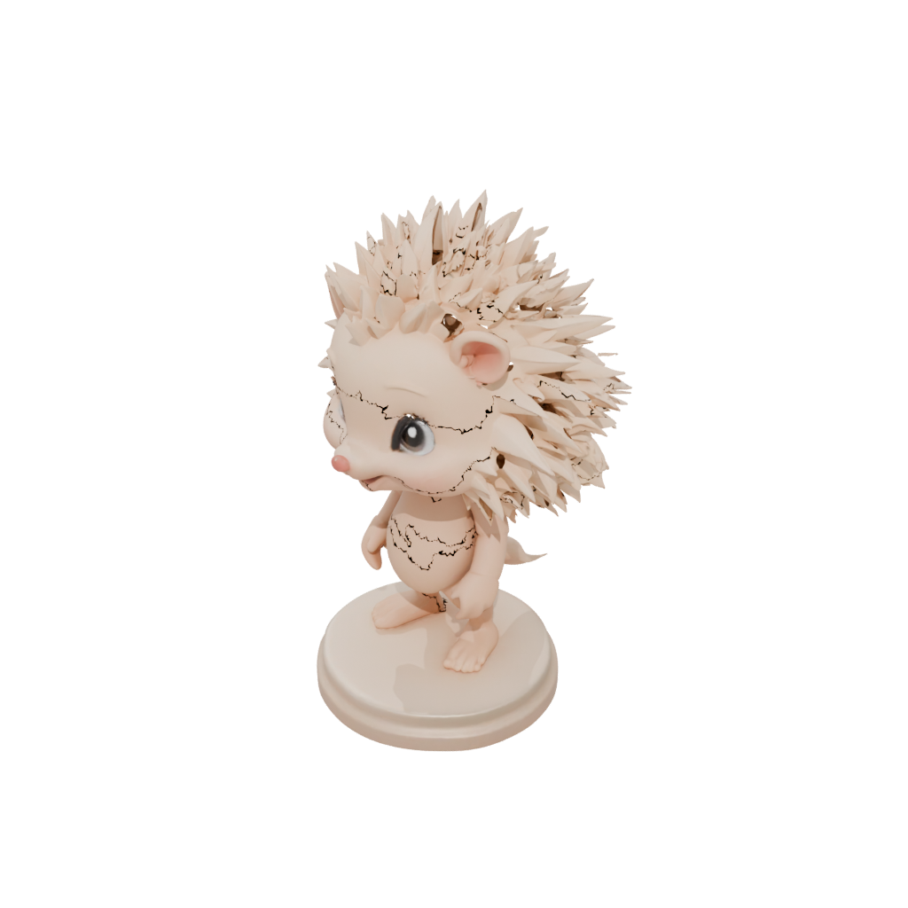 Jumbo Chibi Flexi Hedgehog