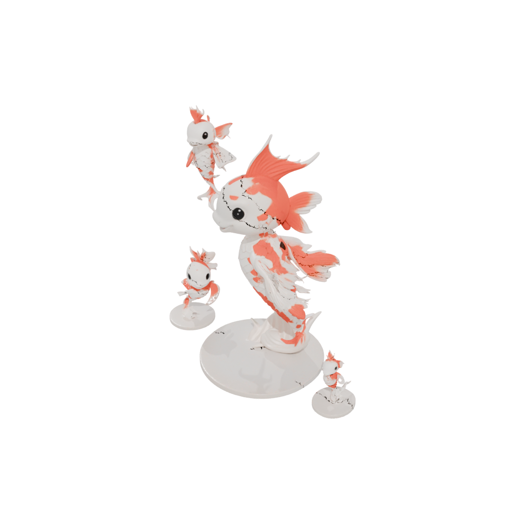 Jumbo Chibi Flexi Koi Fish