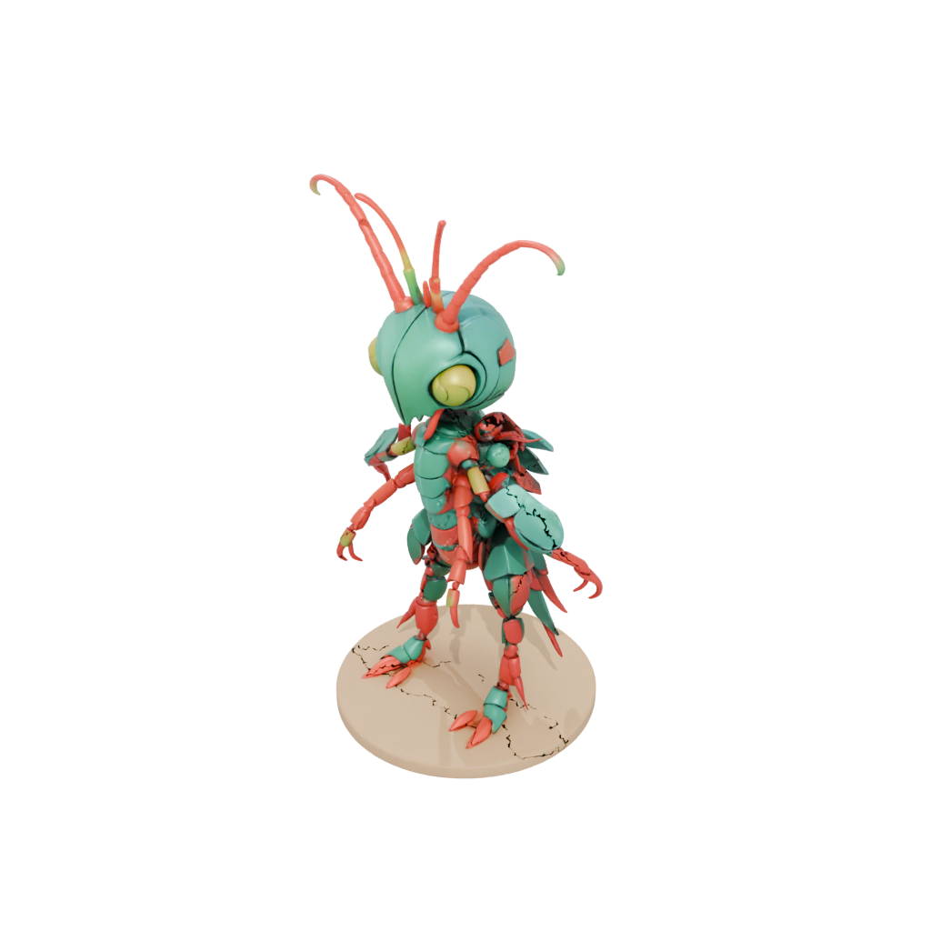 Jumbo Chibi Flexi Mantis Shrimp