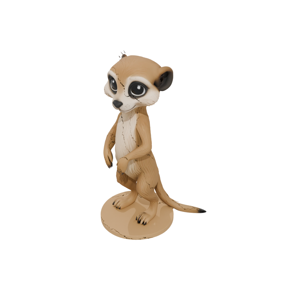 Jumbo Chibi Flexi Meerkat