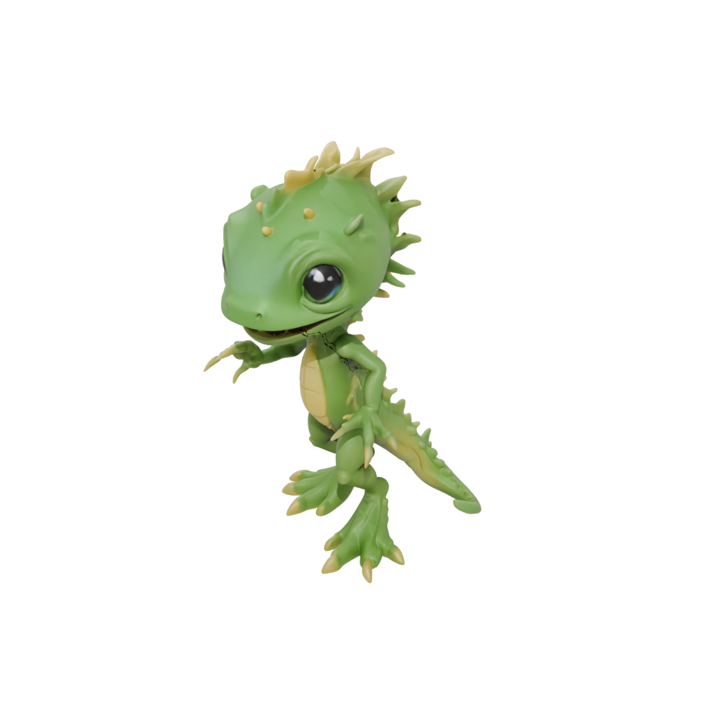 Jumbo Chibi Flexi Newt