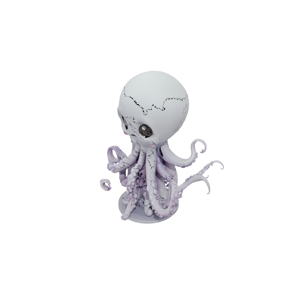Jumbo Chibi Flexi Octopus