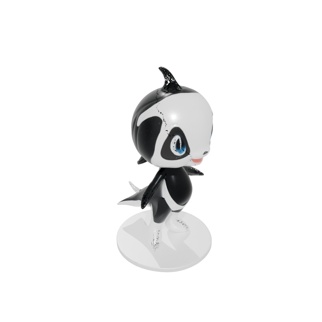 Jumbo Chibi Flexi Orca Whale