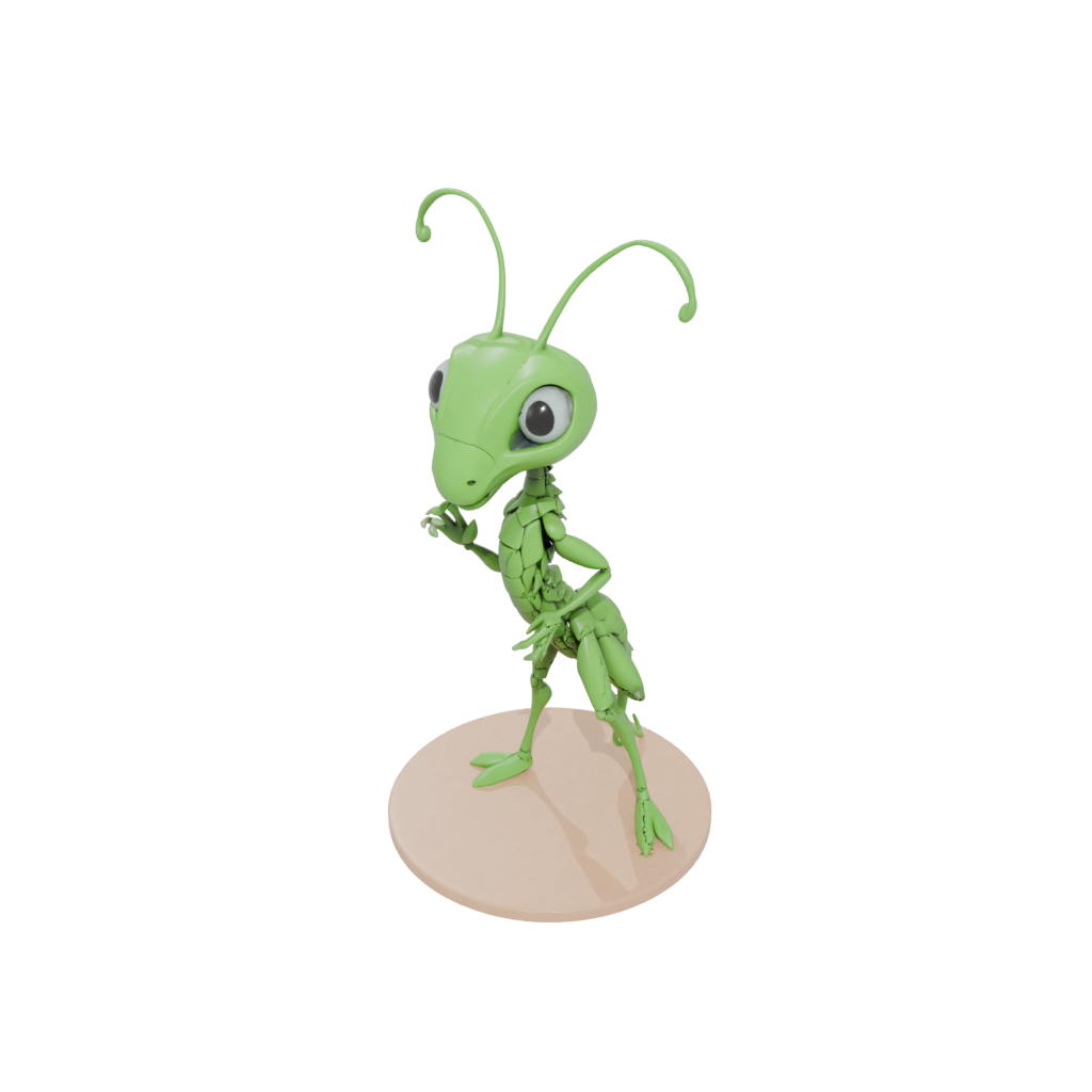 Jumbo Chibi Flexi Praying Mantis