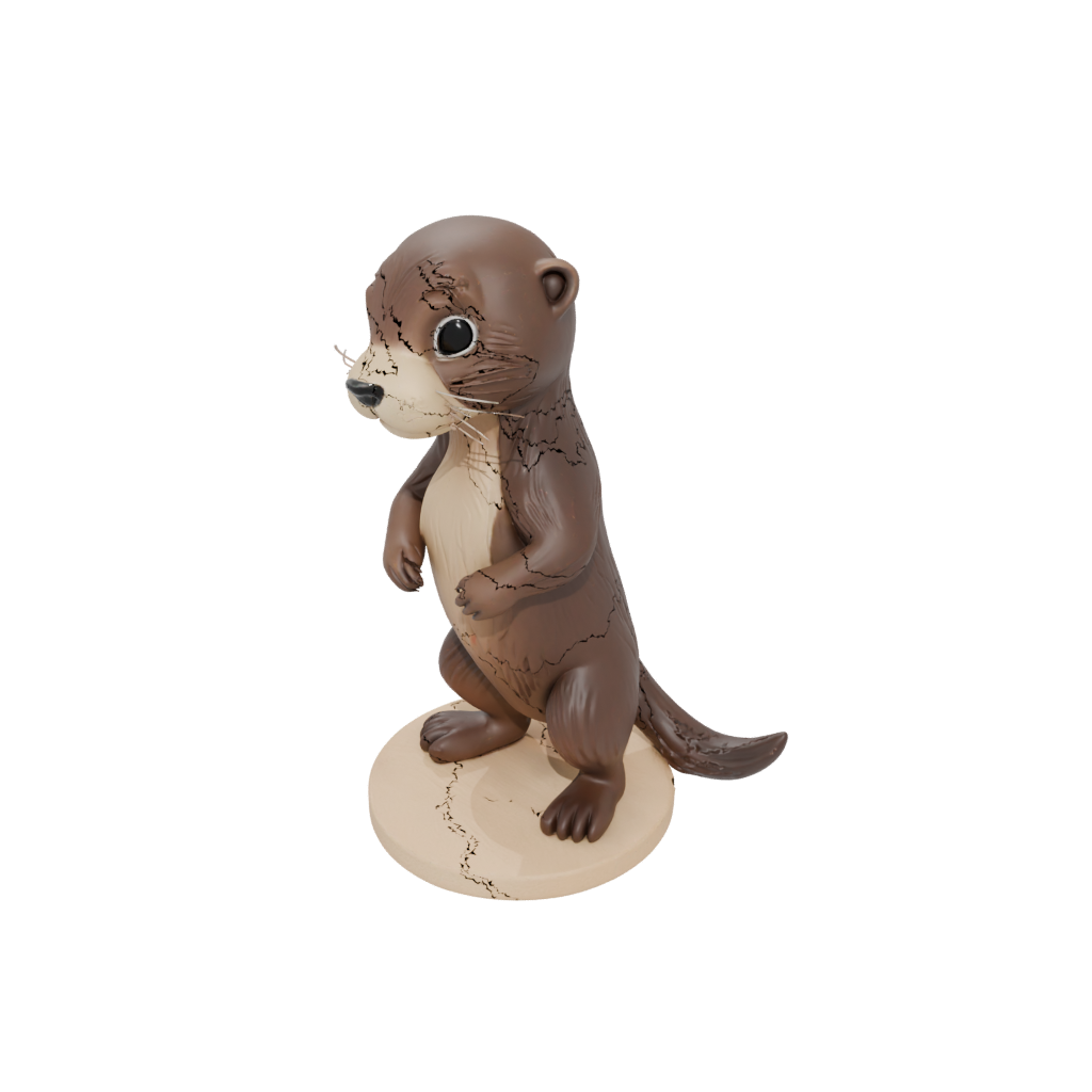 Jumbo Chibi Flexi River Otter