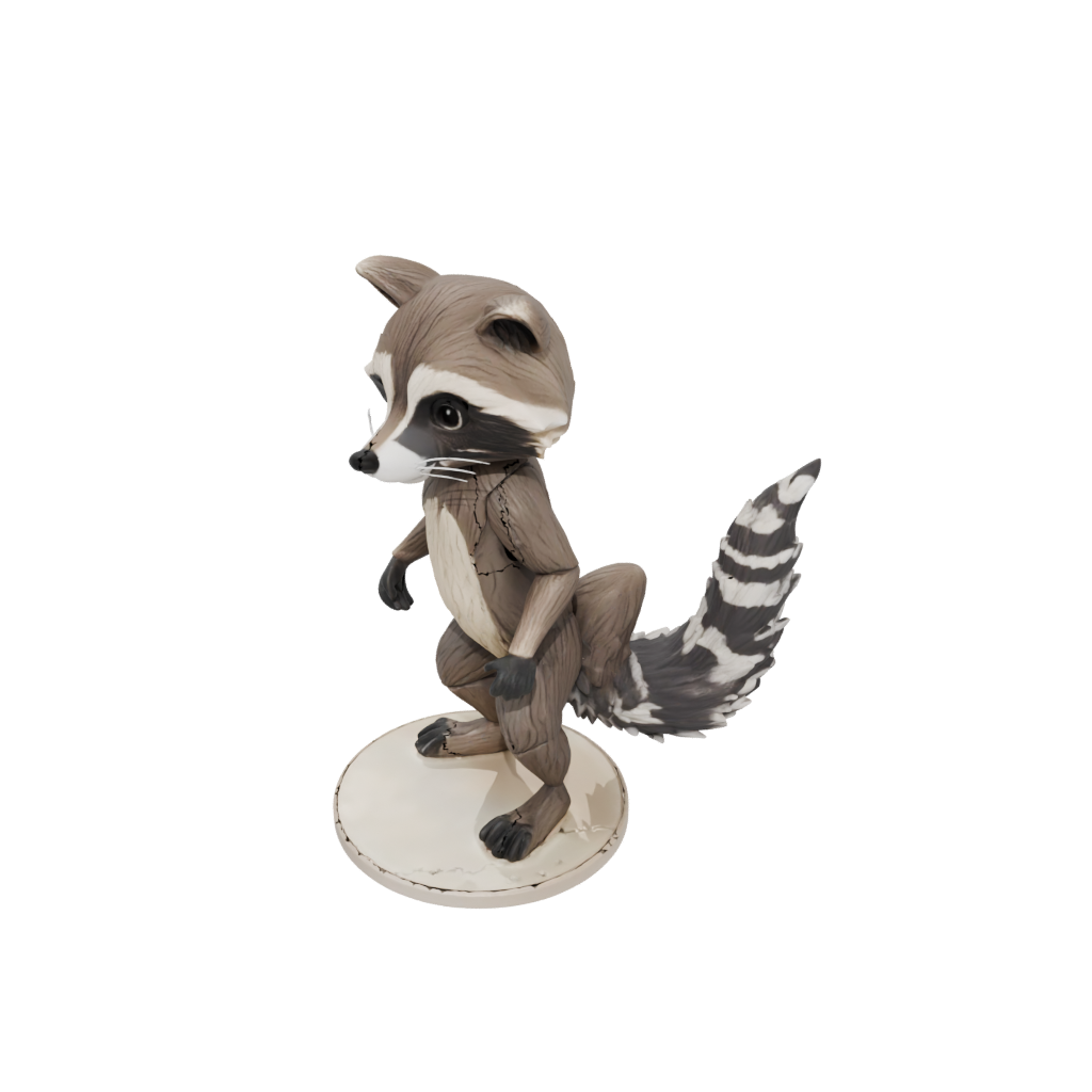 Jumbo Flexi Raccoon