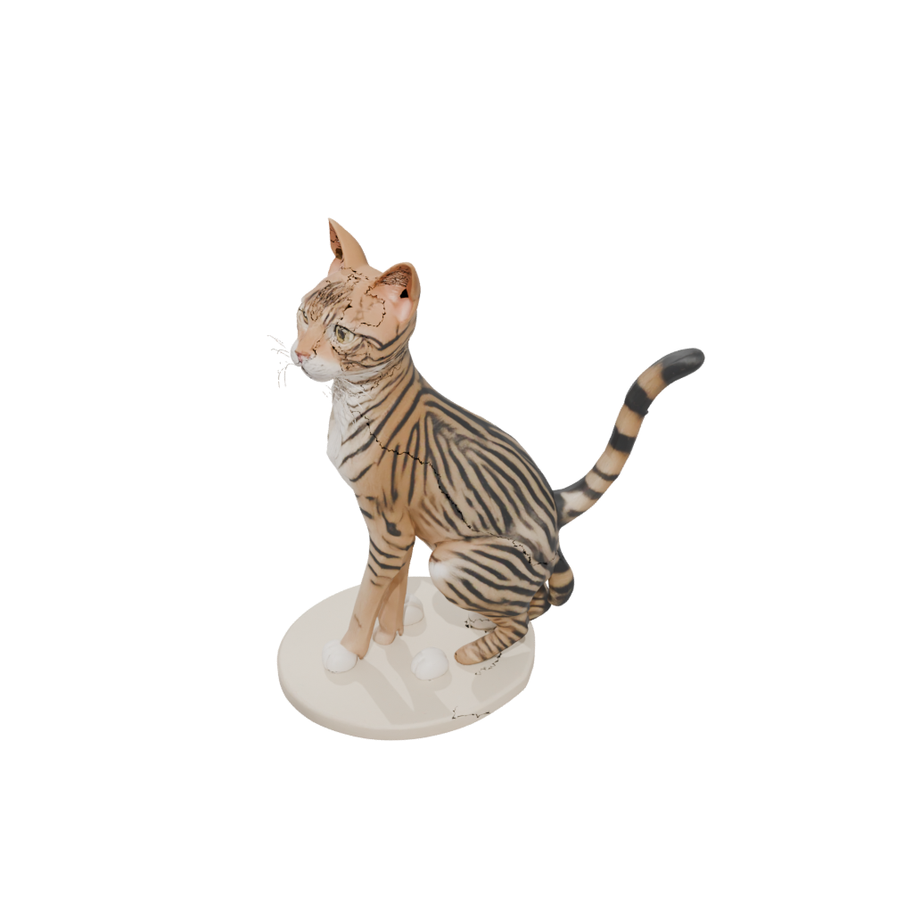 Jumbo Flexi Tabby Cat