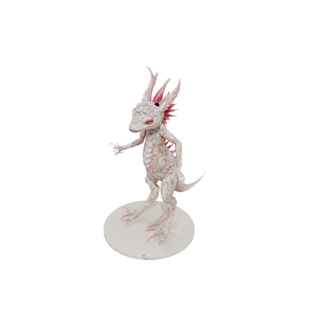 Jumbo Floral Flexi Axolotl