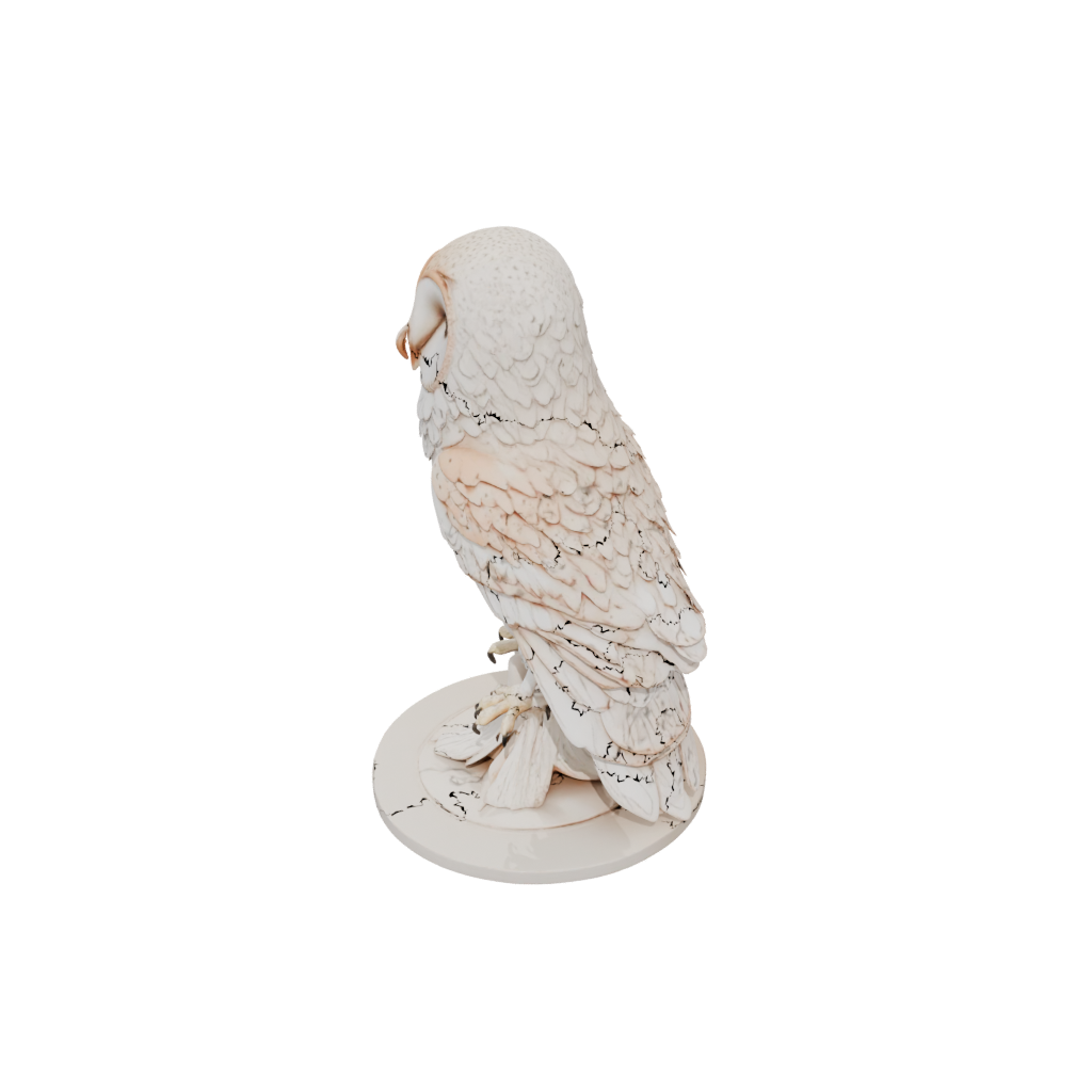 Jumbo Floral Flexi Barn Owl