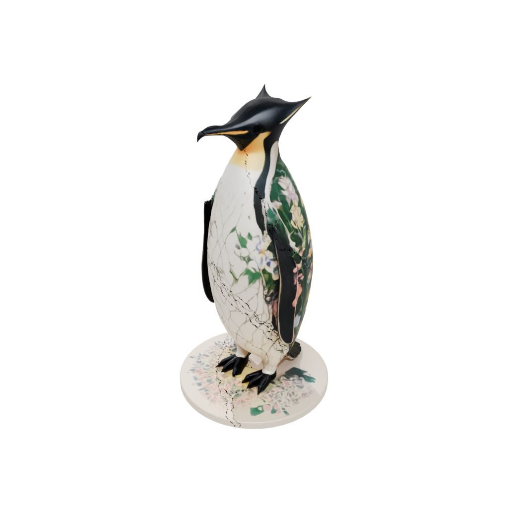 Jumbo Floral Flexi Emperor Penguin