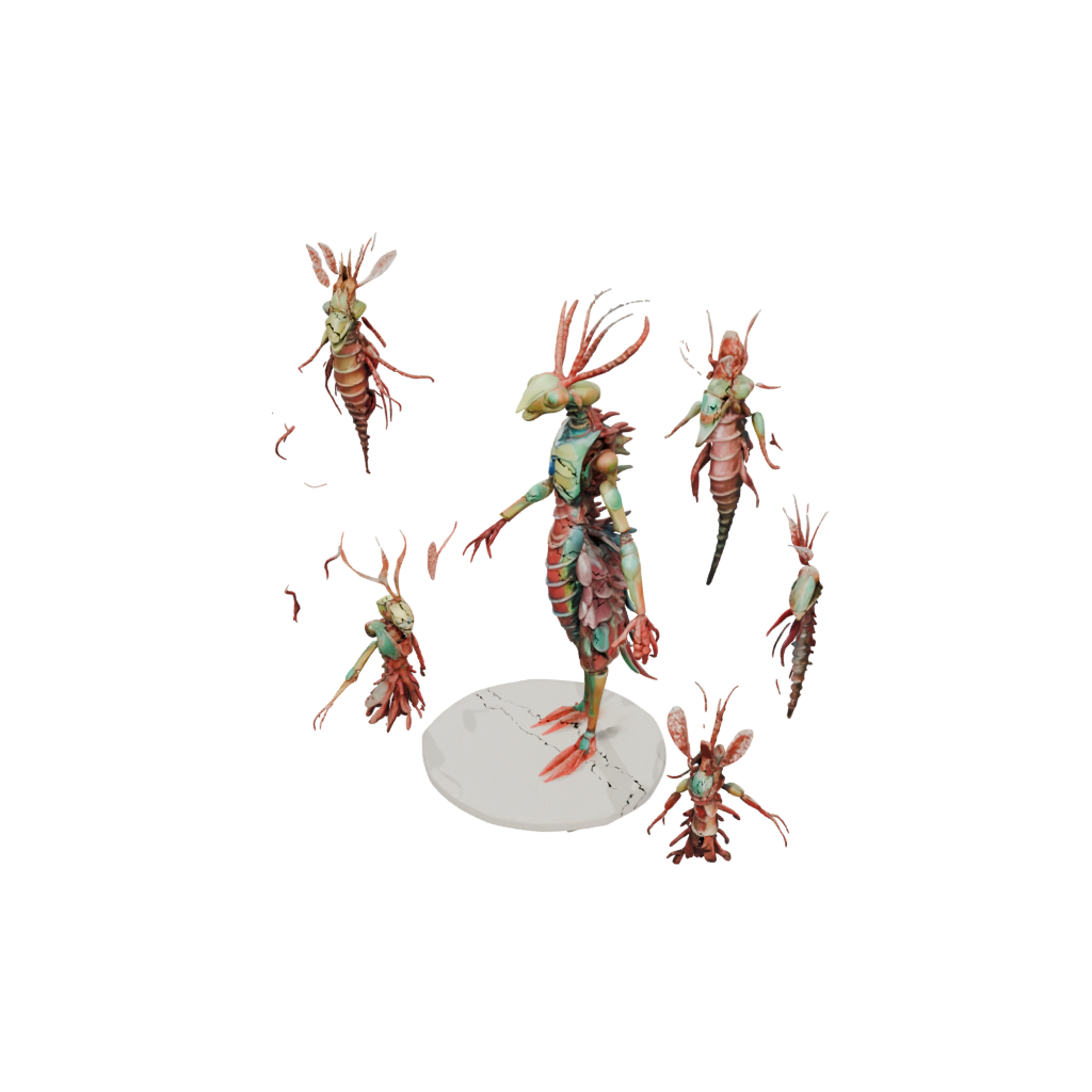 Jumbo Floral Flexi Mantis Shrimp