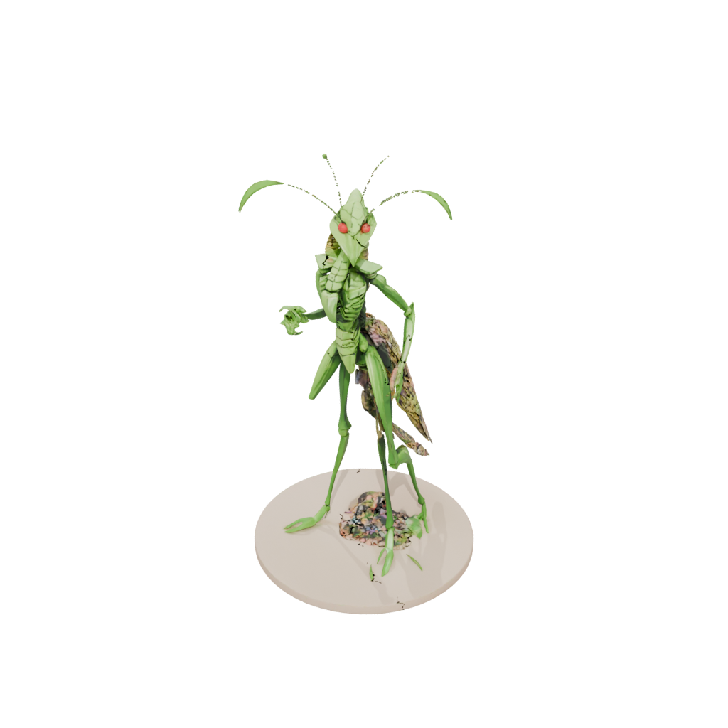 Jumbo Floral Flexi Praying Mantis