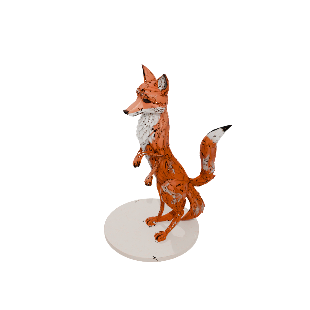 Jumbo Floral Flexi Red Fox