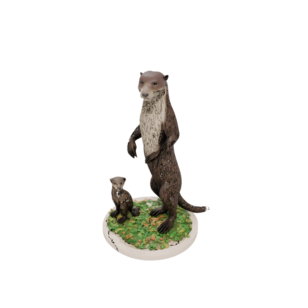 Jumbo Floral Flexi River Otter