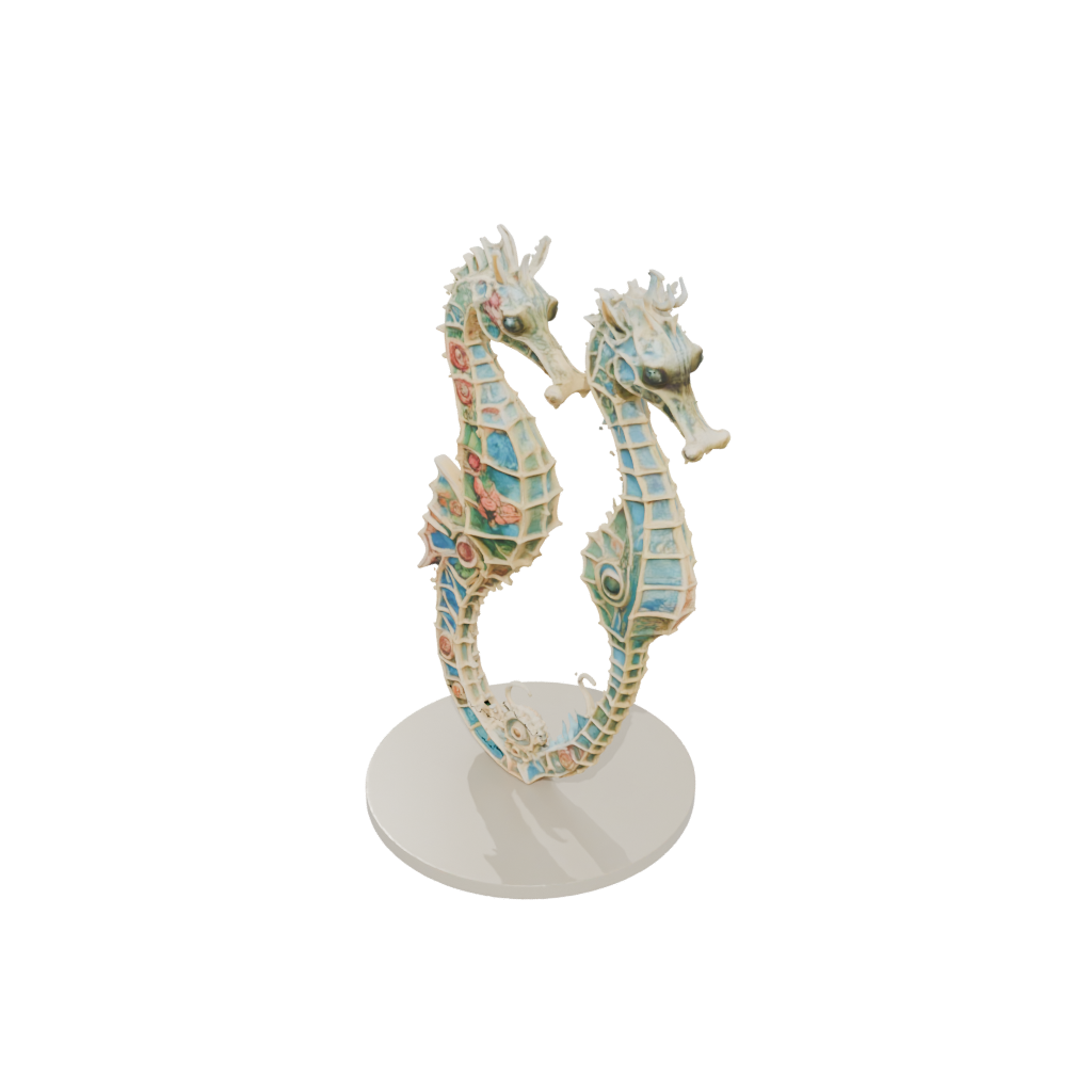 Jumbo Floral Flexi Seahorse