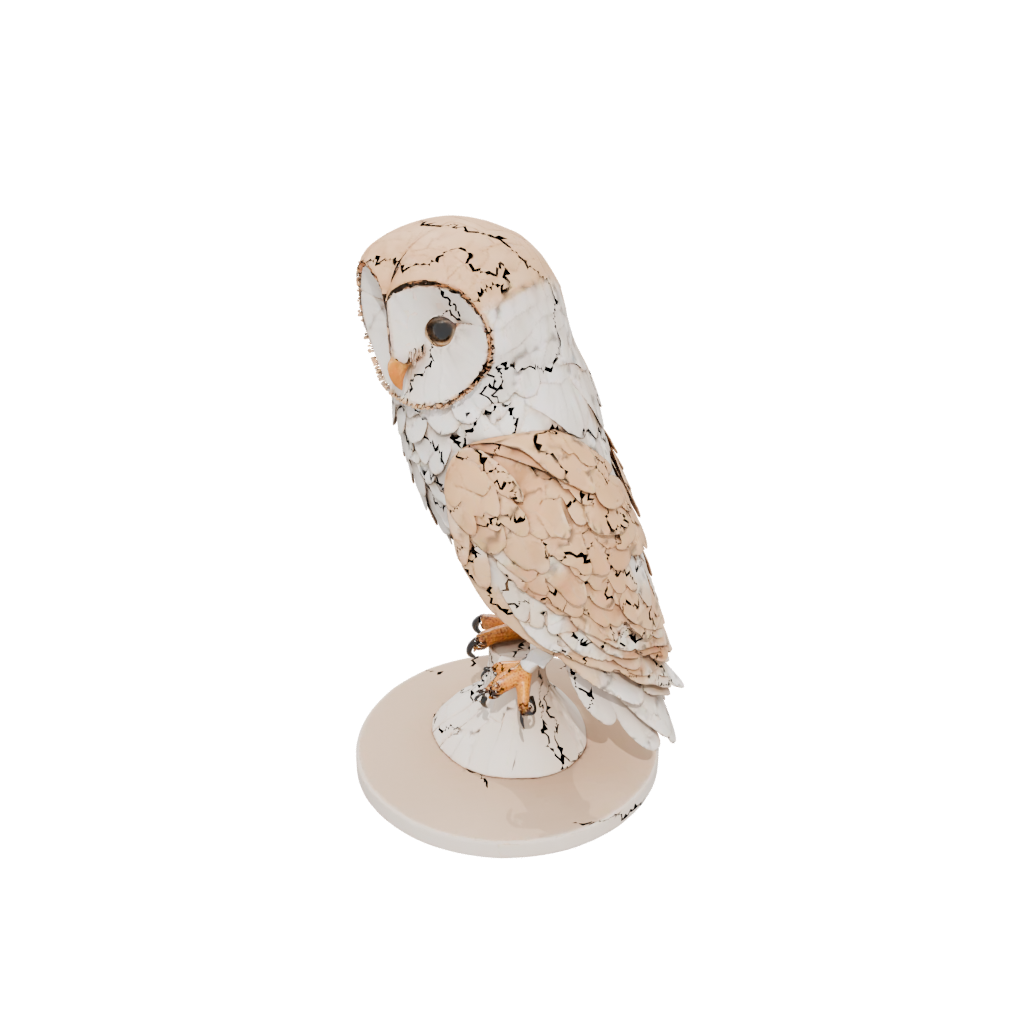 Jumbo Geo Flexi Barn Owl