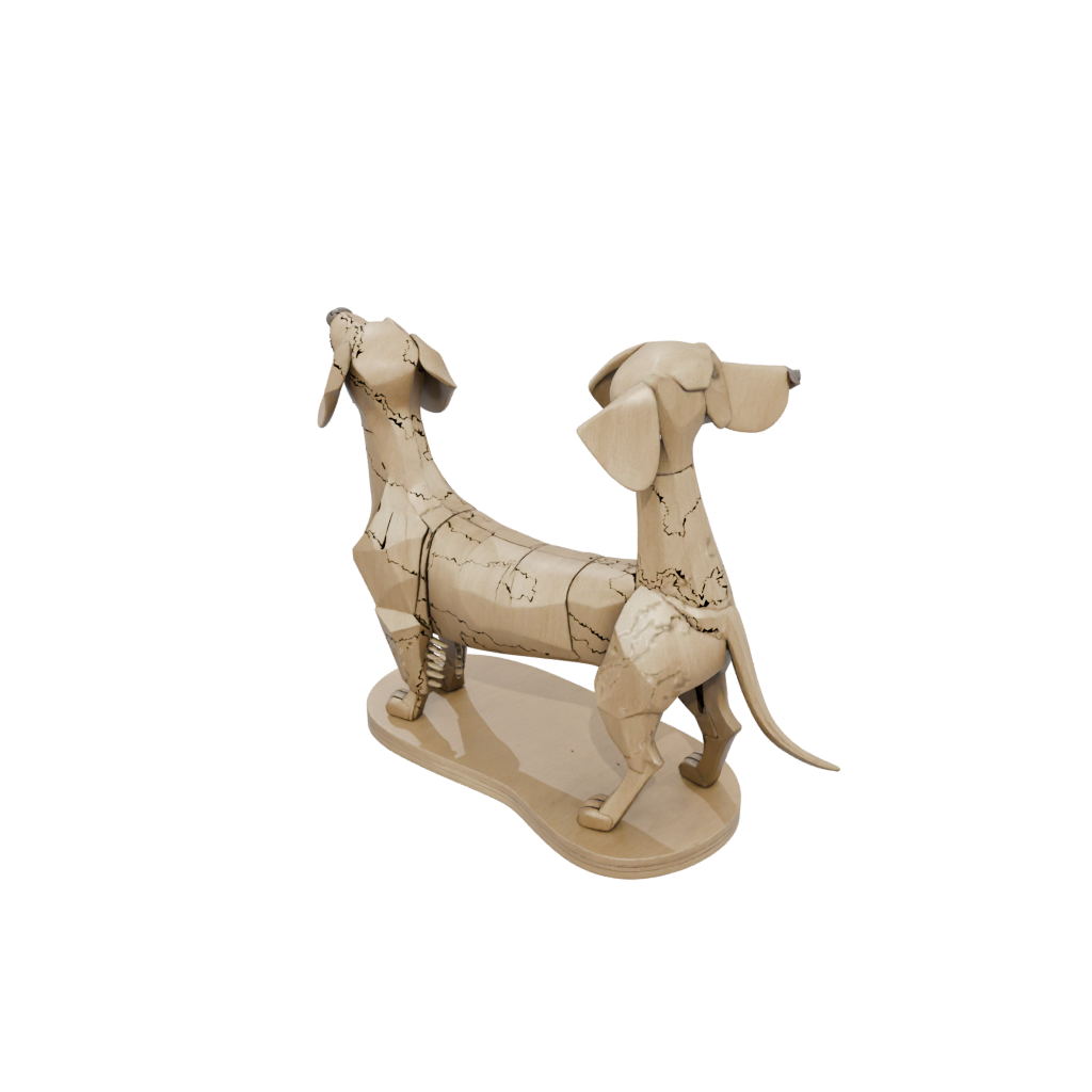 Jumbo Geo Flexi Dachshund Dog