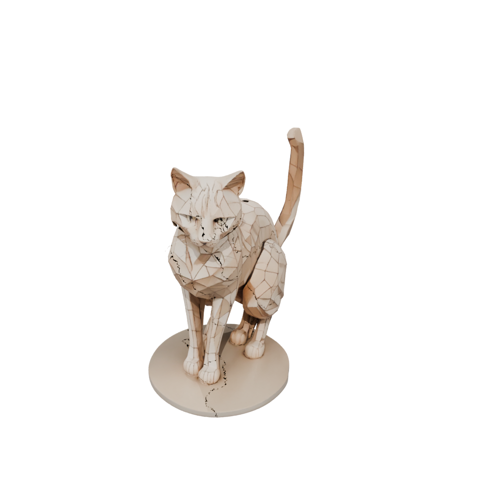 Jumbo Geo Flexi Tabby Cat
