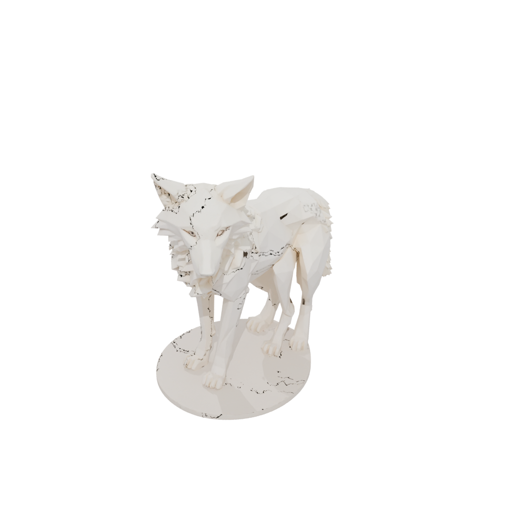 Jumbo Geo Flexi Wolf Pup