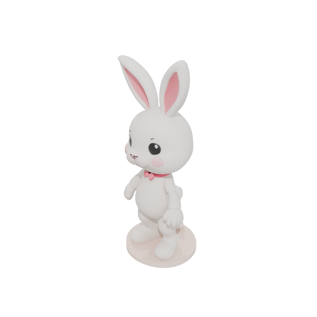 Jumbo Kawaii Flexi Bunny Rabbit