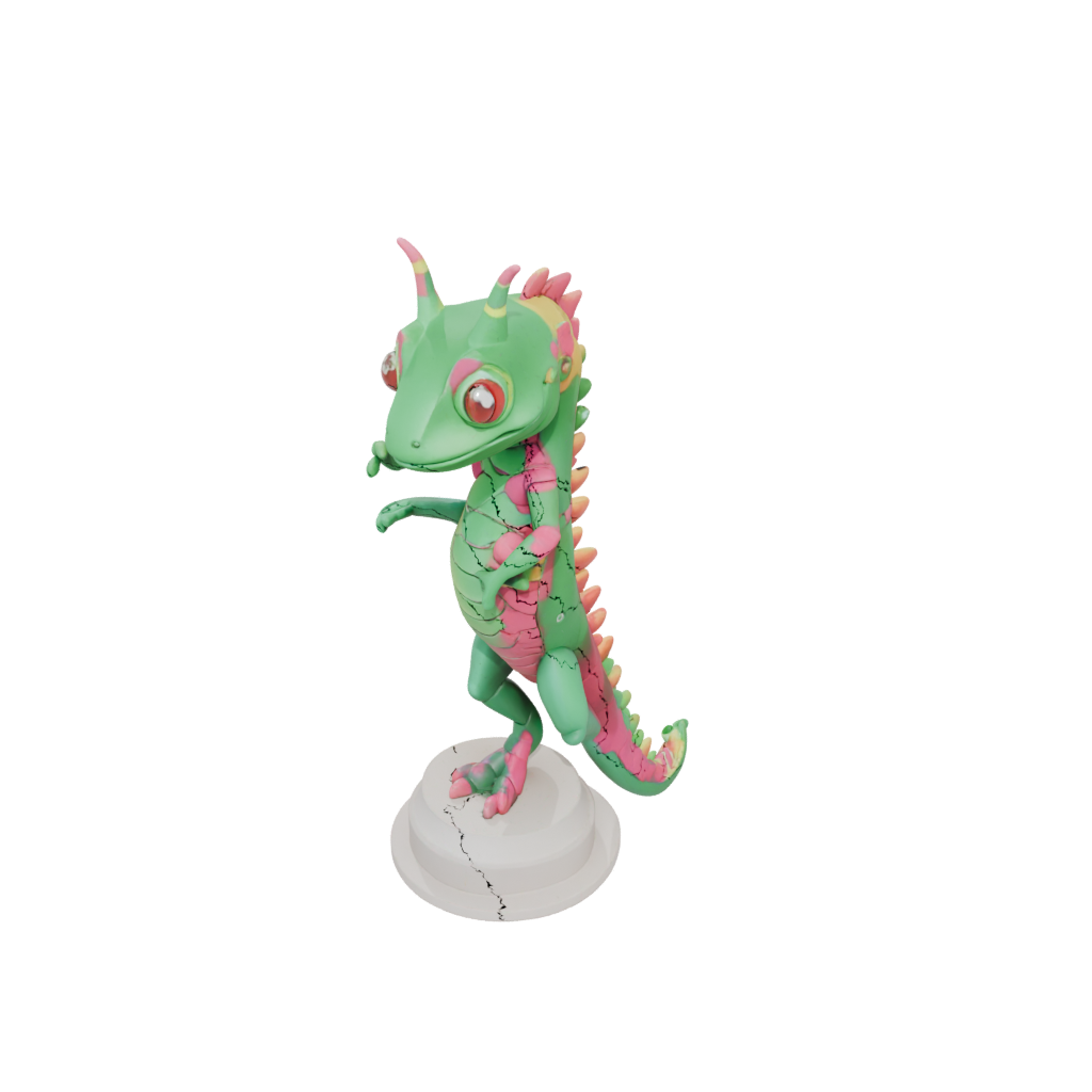 Jumbo Kawaii Flexi Chameleon