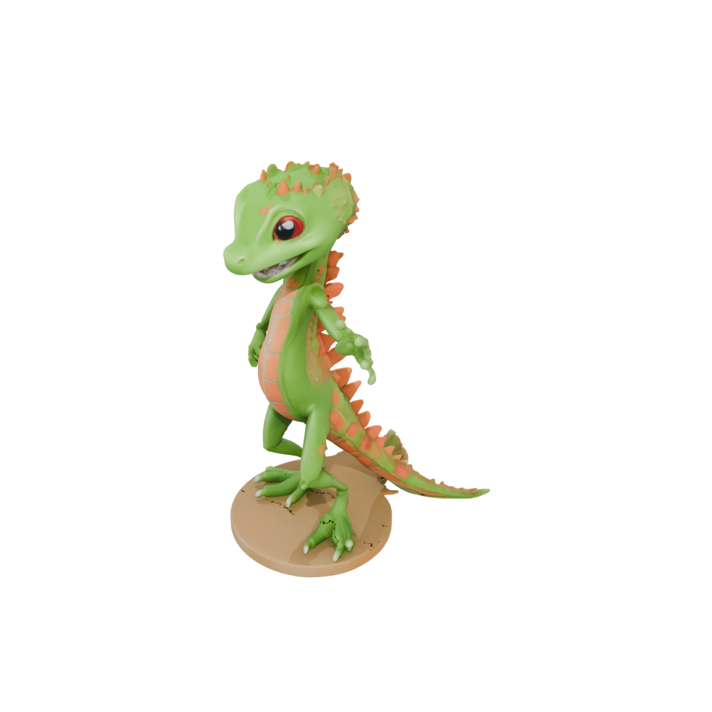 Jumbo Kawaii Flexi Newt