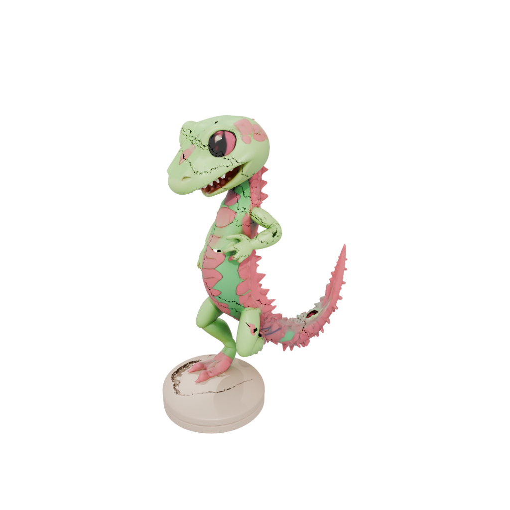 Jumbo Kawaii Flexi Salamander