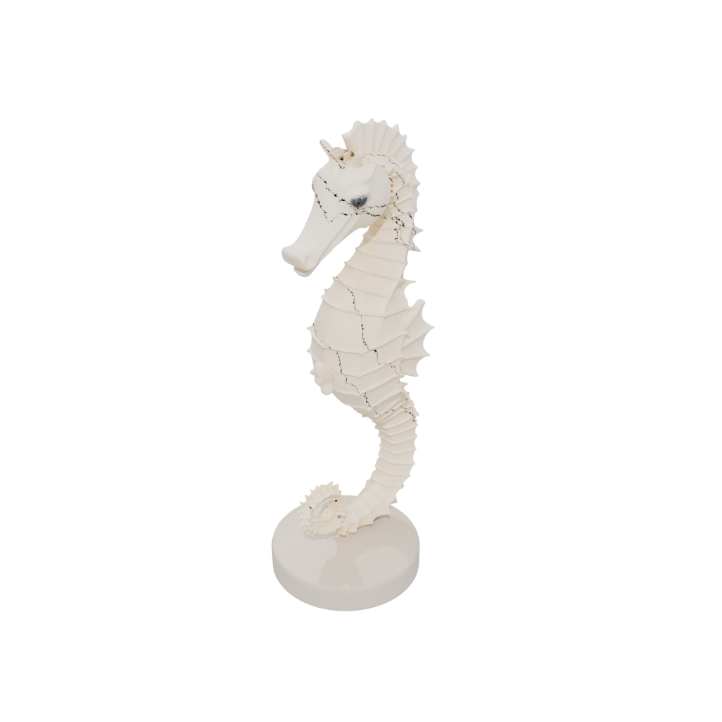 Jumbo Kawaii Flexi Seahorse