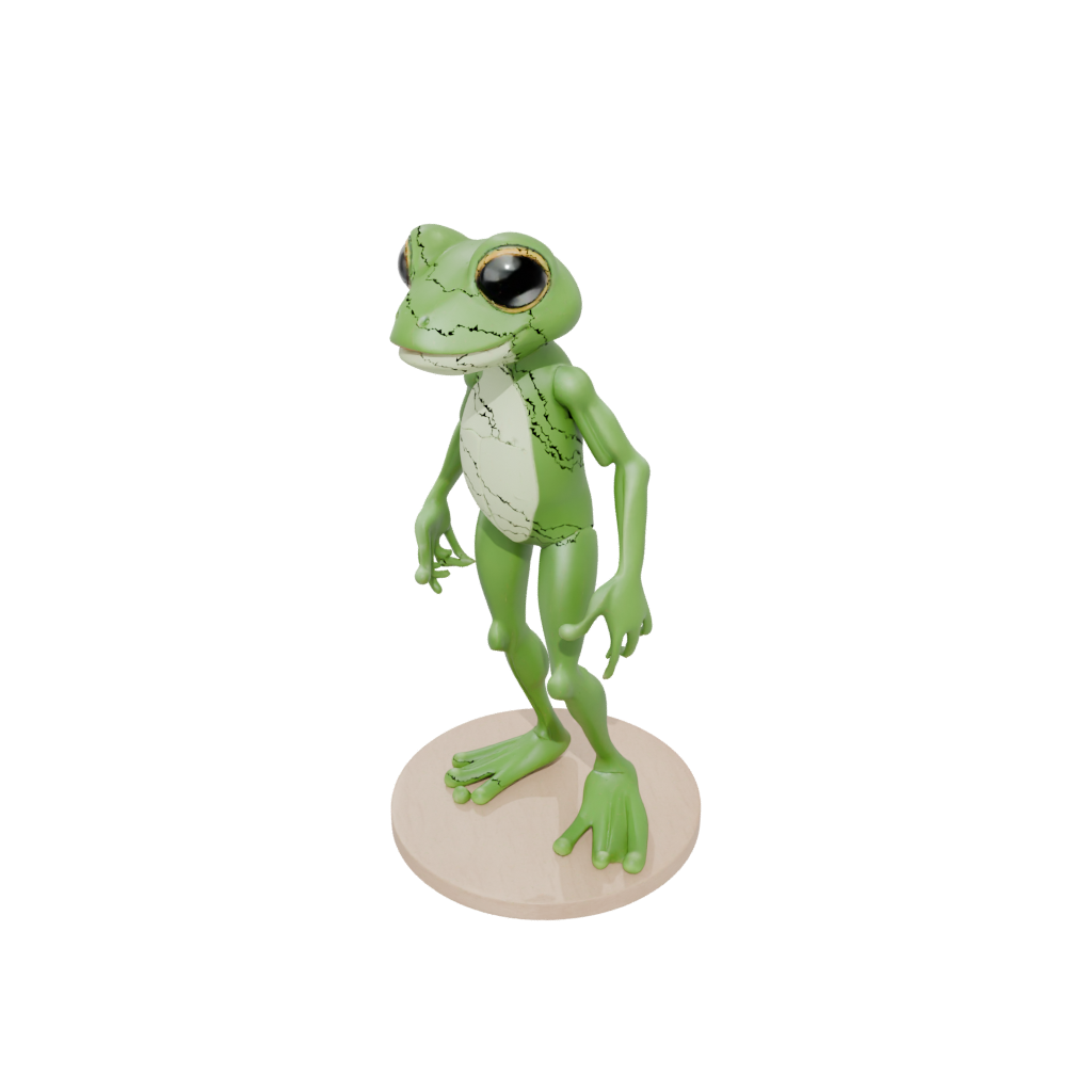 Jumbo Kawaii Flexi Tree Frog