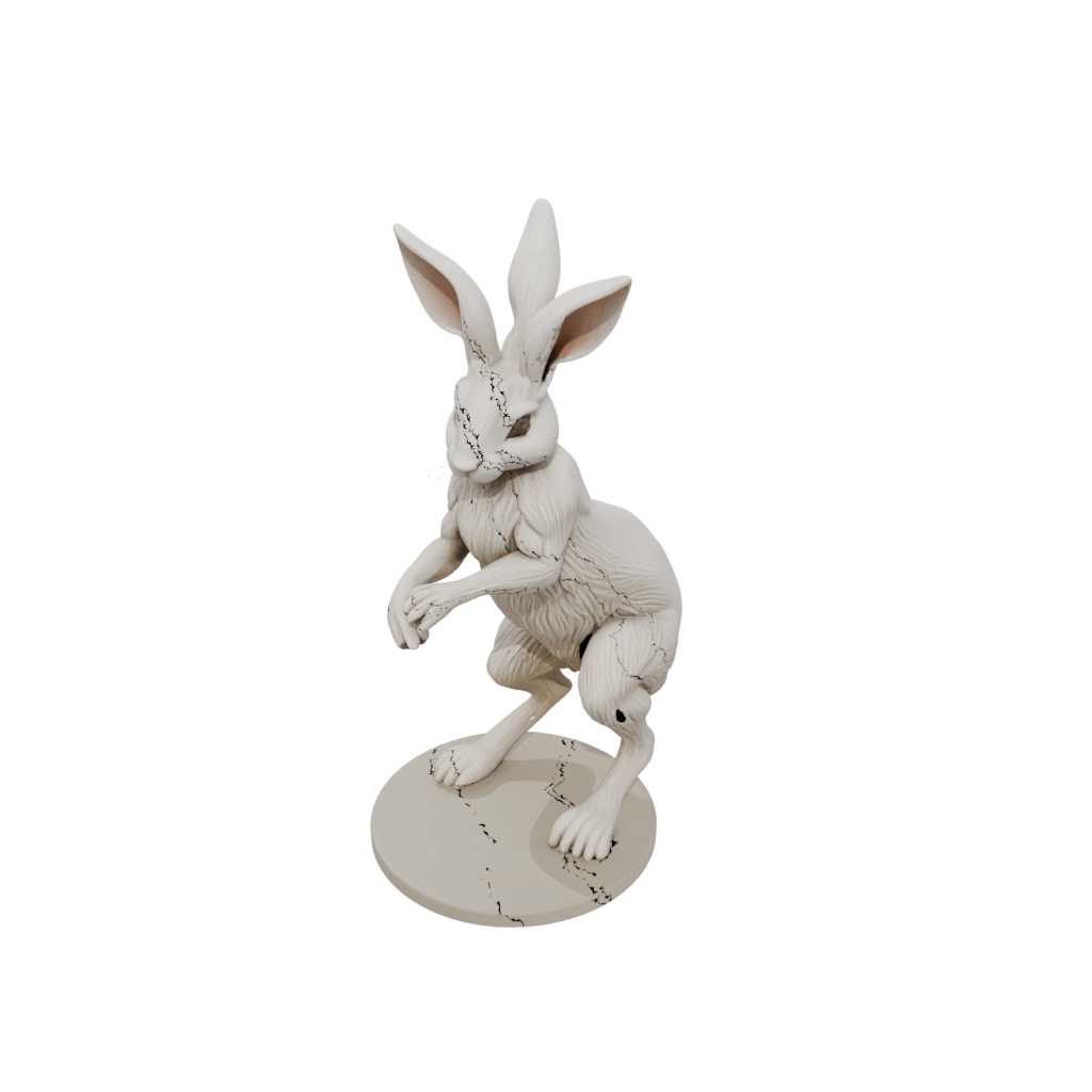 Jumbo Realistic Flexi Bunny Rabbit