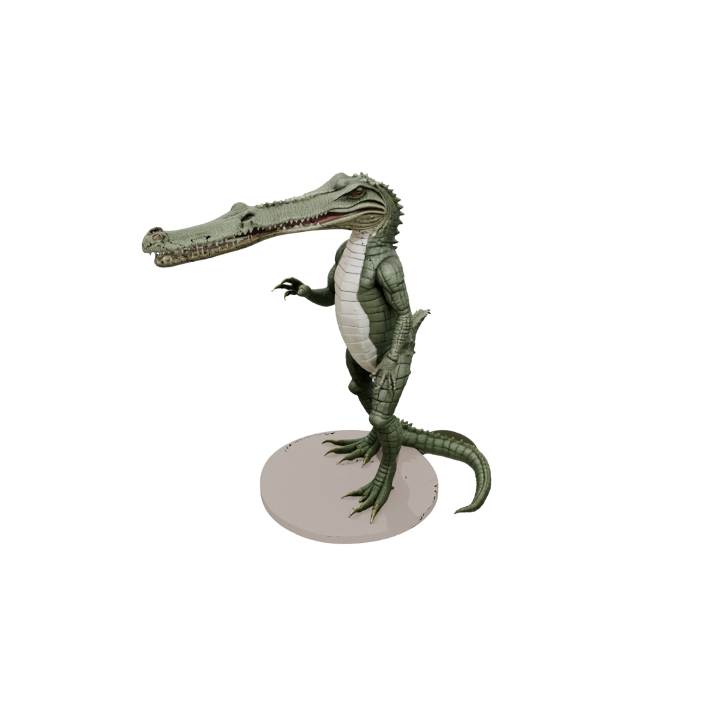 Jumbo Realistic Flexi Crocodile