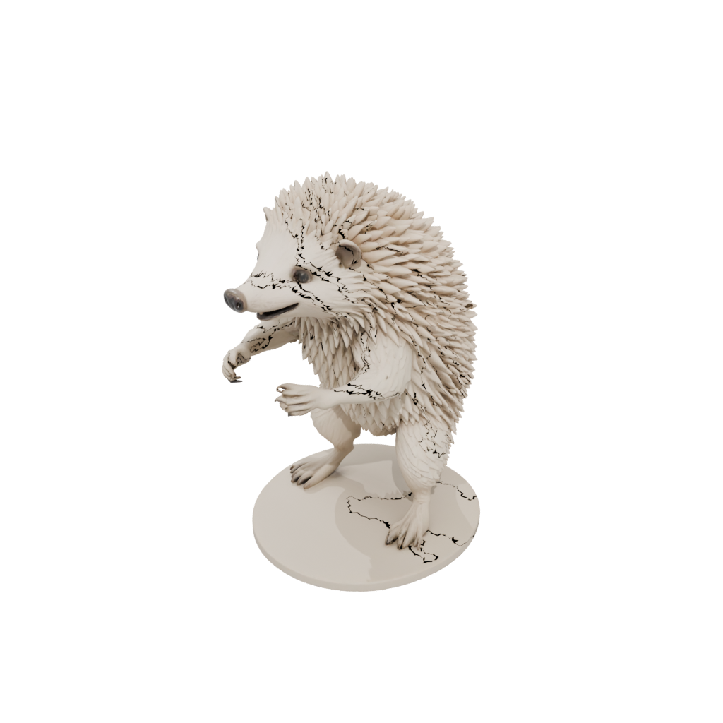 Jumbo Realistic Flexi Hedgehog