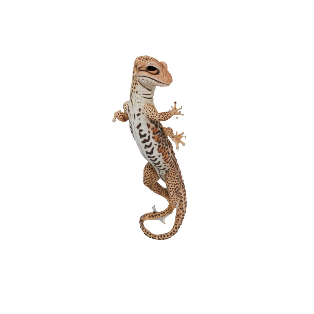 Jumbo Realistic Flexi Leopard Gecko