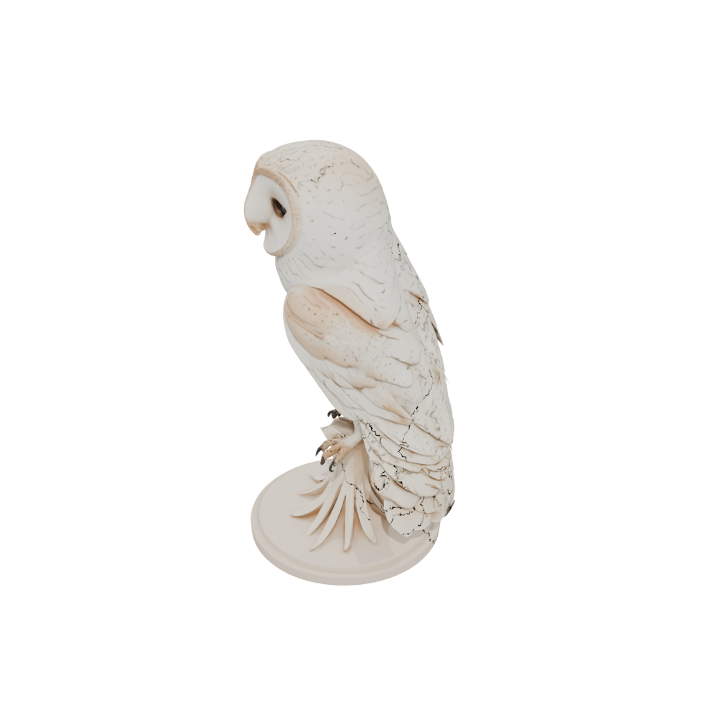 Jumbo Skeleton Flexi Barn Owl