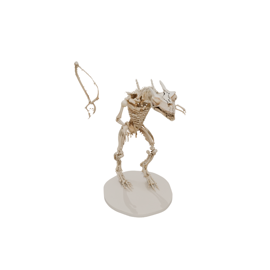Jumbo Skeleton Flexi Chameleon