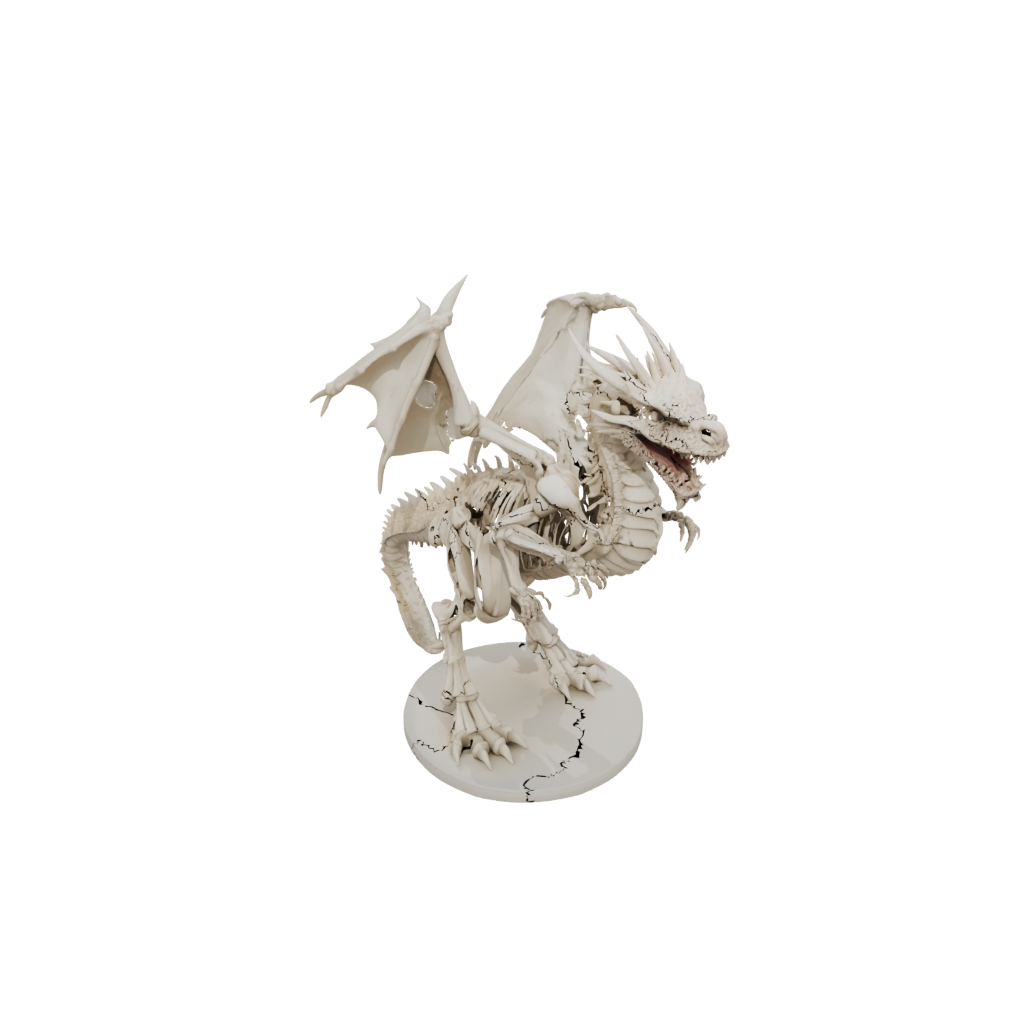 Jumbo Skeleton Flexi Dragon