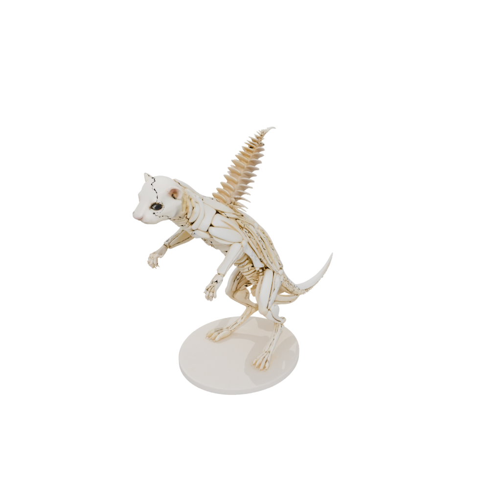 Jumbo Skeleton Flexi Ferret