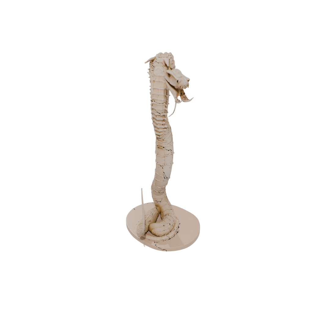 Jumbo Skeleton Flexi King Cobra