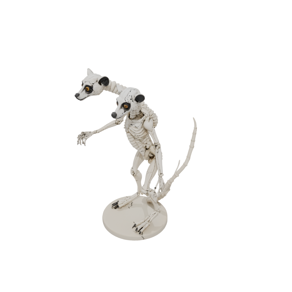 Jumbo Skeleton Flexi Lemur