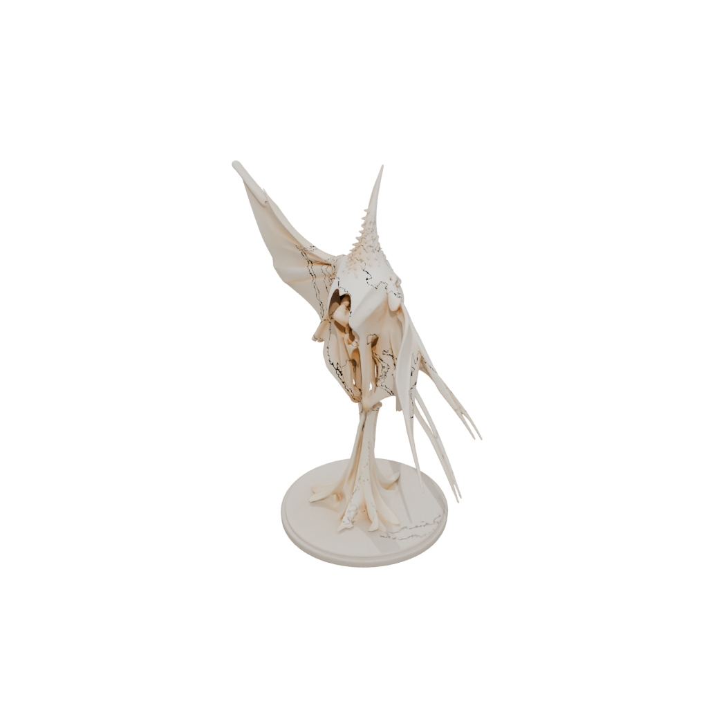 Jumbo Skeleton Flexi Manta Ray