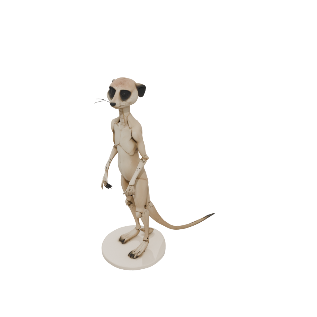 Jumbo Skeleton Flexi Meerkat