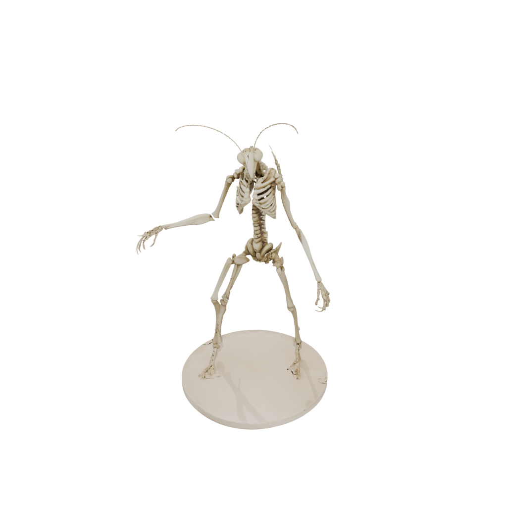 Jumbo Skeleton Flexi Praying Mantis